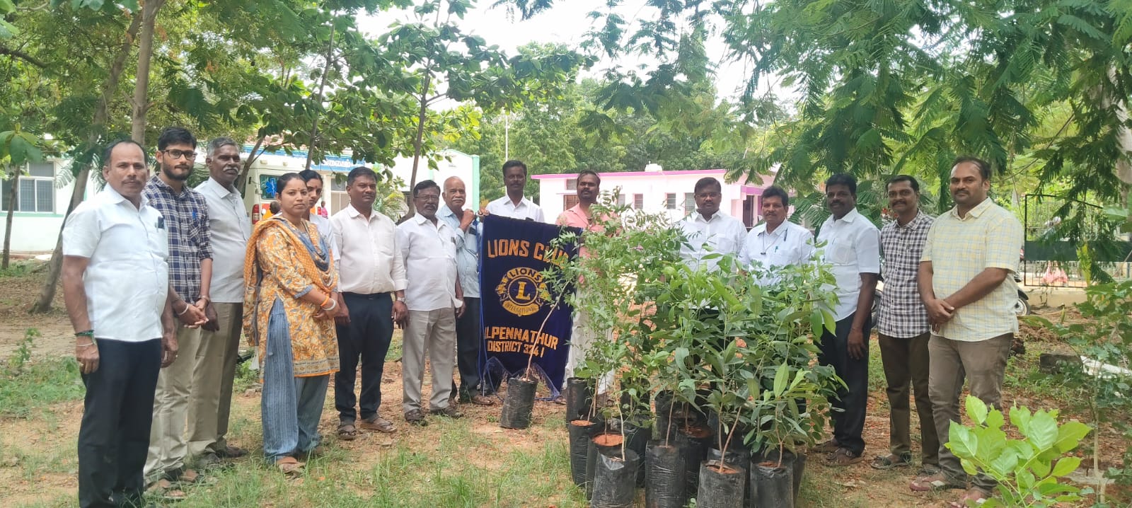 Lions volunteers in action